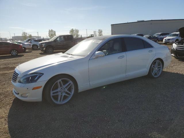 WDDNG86X07A145800 - 2007 MERCEDES-BENZ S 550 4MATIC WHITE photo 1