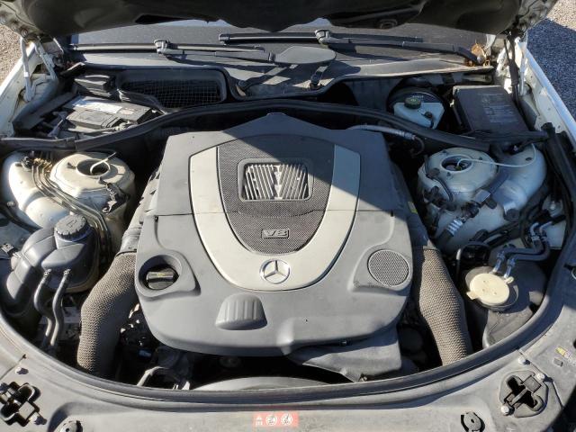 WDDNG86X07A145800 - 2007 MERCEDES-BENZ S 550 4MATIC WHITE photo 11