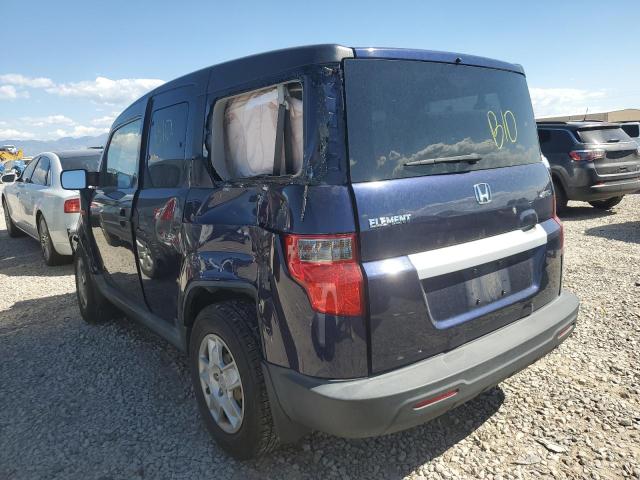 5J6YH2H30AL000421 - 2010 HONDA ELEMENT LX BLUE photo 2