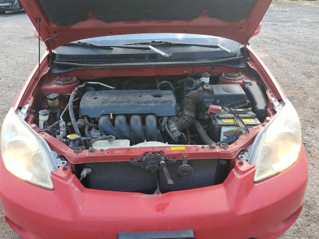 2T1KR32E88C693720 - 2008 TOYOTA COROLLA MA XR RED photo 12