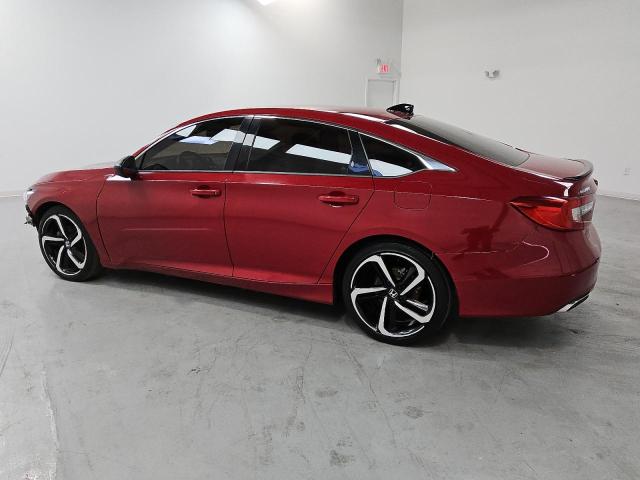 1HGCV1F31MA079802 - 2021 HONDA ACCORD SPORT RED photo 2
