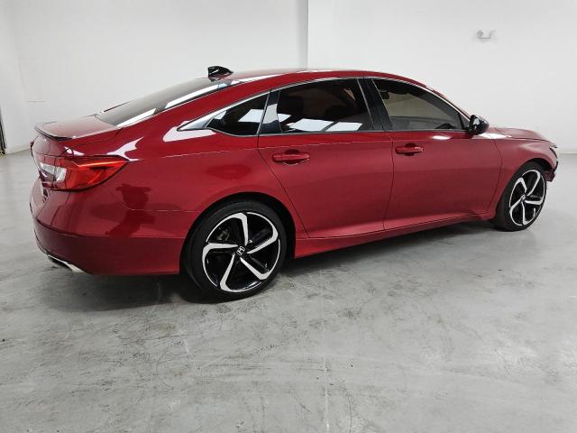 1HGCV1F31MA079802 - 2021 HONDA ACCORD SPORT RED photo 3