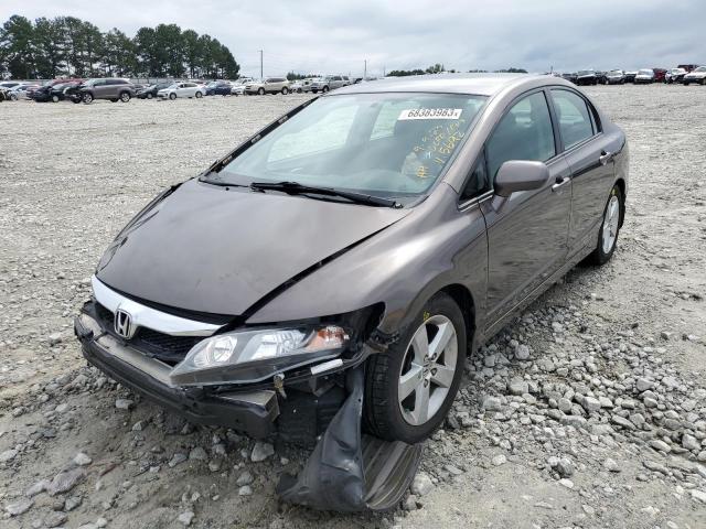 2HGFA16659H515692 - 2009 HONDA CIVIC LX-S Շագանակագույն լուսանկար 1