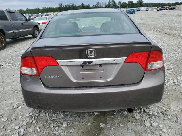 2HGFA16659H515692 - 2009 HONDA CIVIC LX-S Շագանակագույն լուսանկար 6