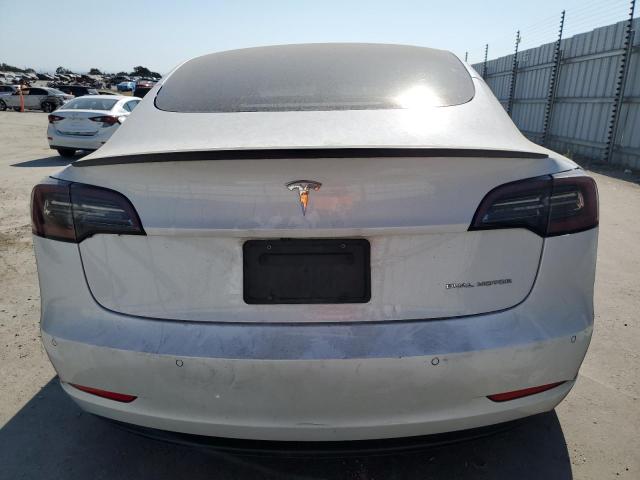 5YJ3E1EB9MF069825 - 2021 TESLA MODEL 3 WHITE photo 6