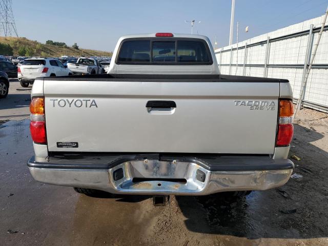 5TEWN72NX2Z113289 - 2002 TOYOTA TACOMA XTRACAB Gümüş foto 6