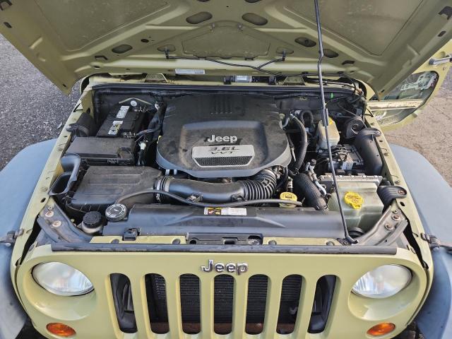 1C4BJWDG2DL660884 - 2013 JEEP WRANGLER UNLIMITED SPORT GREEN photo 12