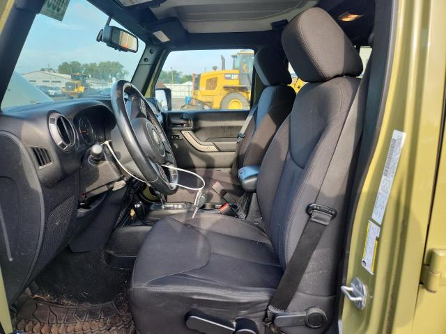 1C4BJWDG2DL660884 - 2013 JEEP WRANGLER UNLIMITED SPORT GREEN photo 7