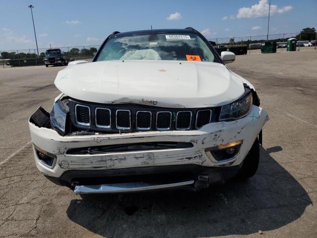 3C4NJDCB9LT168198 - 2020 JEEP COMPASS LIMITED WHITE photo 5