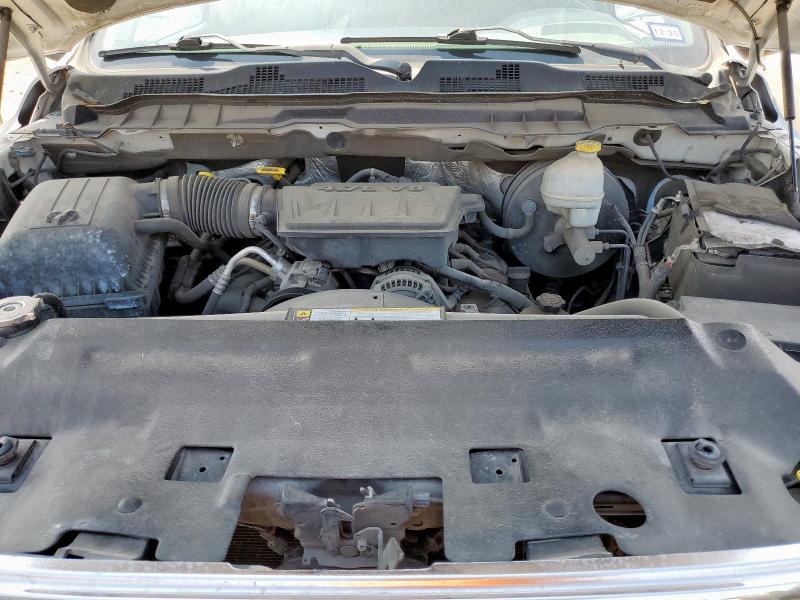 3C6JD6EP6CG116277 - 2012 DODGE RAM 1500 SLT WHITE photo 11
