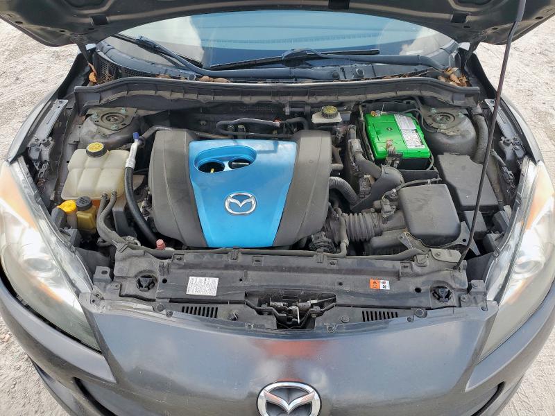 JM1BL1L76D1738237 - 2013 MAZDA 3 I Szary zdjęcie 12