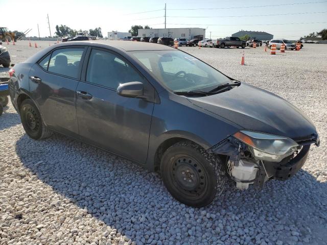 5YFBURHE0GP531491 - 2016 TOYOTA COROLLA L GRAY photo 4