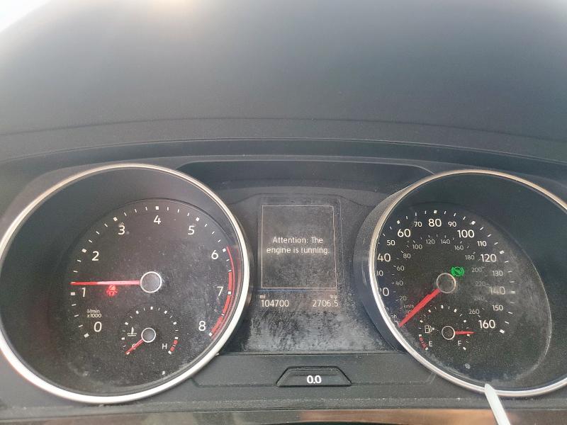 3VV3B7AX9KM082520 - 2019 VOLKSWAGEN TIGUAN SE Biały zdjęcie 9