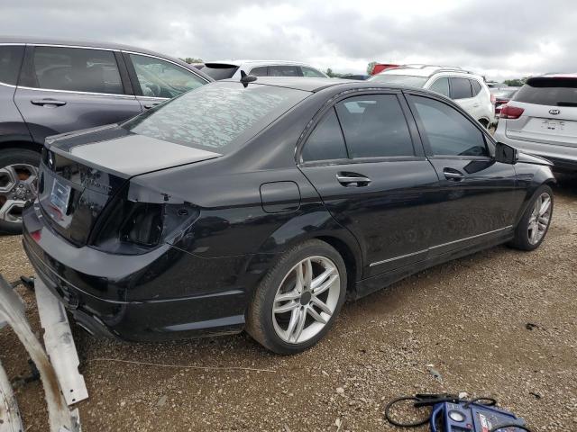 WDDGF8BB2CR192120 - 2012 MERCEDES-BENZ C 300 4MATIC BLACK photo 3
