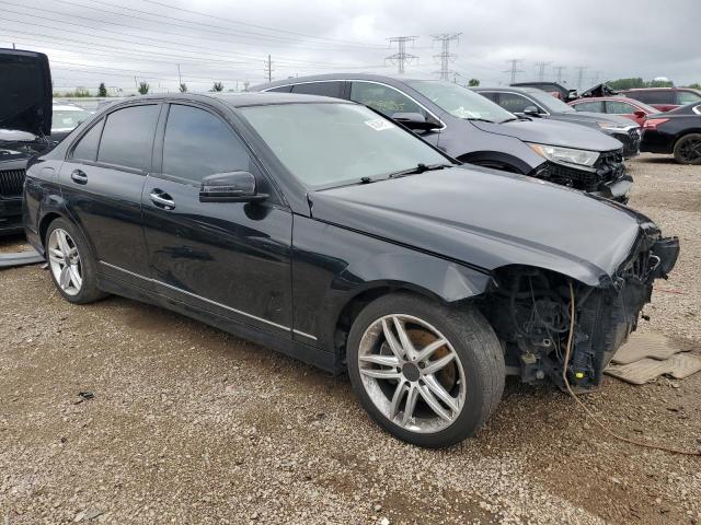 WDDGF8BB2CR192120 - 2012 MERCEDES-BENZ C 300 4MATIC BLACK photo 4