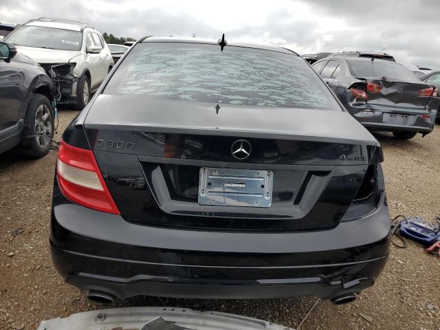 WDDGF8BB2CR192120 - 2012 MERCEDES-BENZ C 300 4MATIC BLACK photo 6