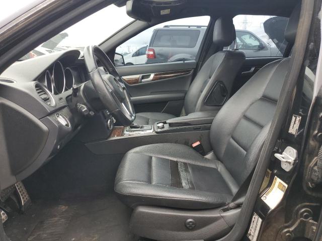 WDDGF8BB2CR192120 - 2012 MERCEDES-BENZ C 300 4MATIC BLACK photo 7