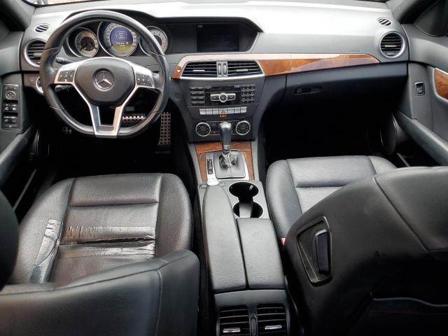 WDDGF8BB2CR192120 - 2012 MERCEDES-BENZ C 300 4MATIC BLACK photo 8