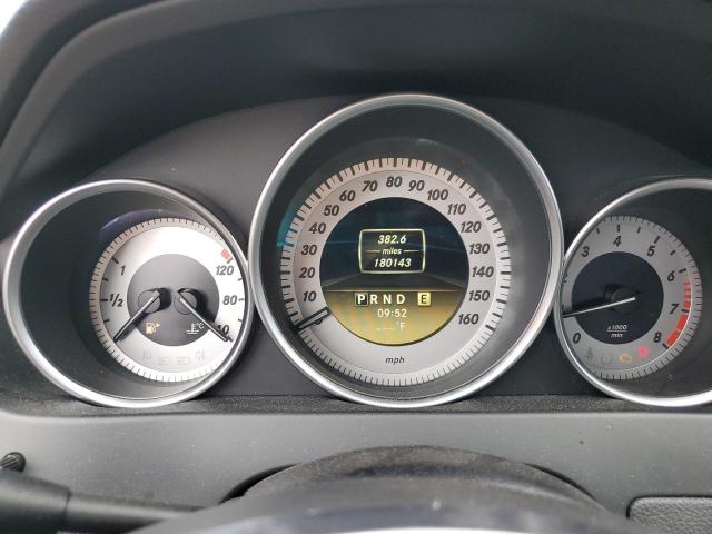 WDDGF8BB2CR192120 - 2012 MERCEDES-BENZ C 300 4MATIC BLACK photo 9