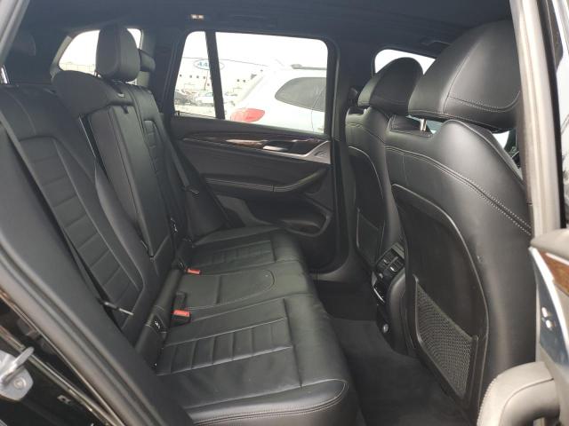 5UXTR7C51KLF34145 - 2019 BMW X3 SDRIVE30I BLACK photo 11