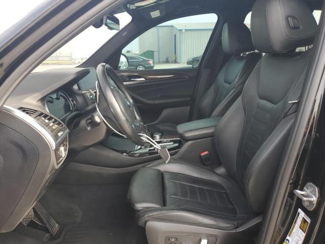 5UXTR7C51KLF34145 - 2019 BMW X3 SDRIVE30I BLACK photo 7