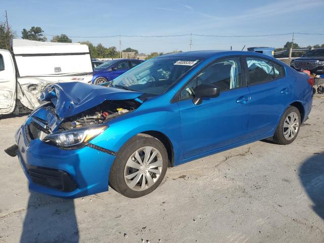 4S3GKAB61N3602640 - 2022 SUBARU IMPREZA BLUE photo 1