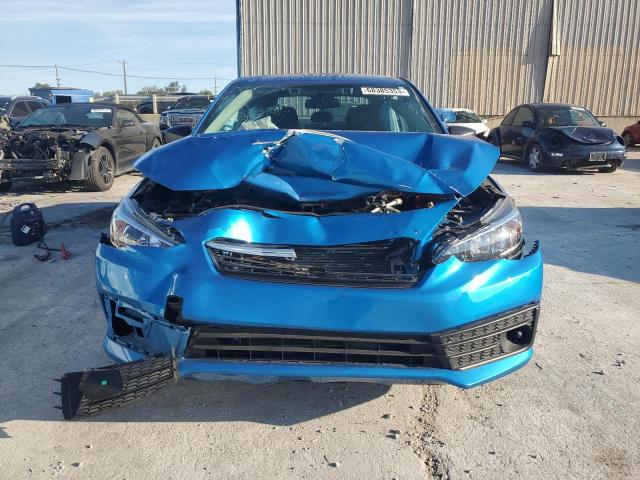 4S3GKAB61N3602640 - 2022 SUBARU IMPREZA BLUE photo 5