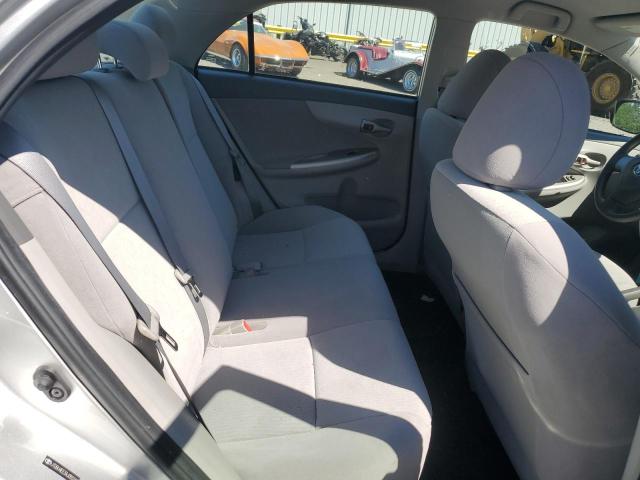 JTDBU4EE3AJ055188 - 2010 TOYOTA COROLLA BASE SILVER photo 10