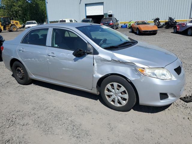 JTDBU4EE3AJ055188 - 2010 TOYOTA COROLLA BASE SILVER photo 4