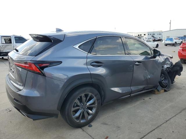 JTJSARBZ1M2180702 - 2021 LEXUS NX 300 BASE Մոխրագույն լուսանկար 3