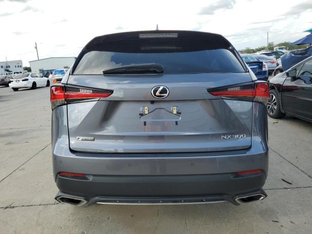 JTJSARBZ1M2180702 - 2021 LEXUS NX 300 BASE Մոխրագույն լուսանկար 6