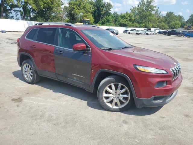 1C4PJLDB2GW164706 - 2016 JEP CHEROKEE LIMITED 红色 照片 4