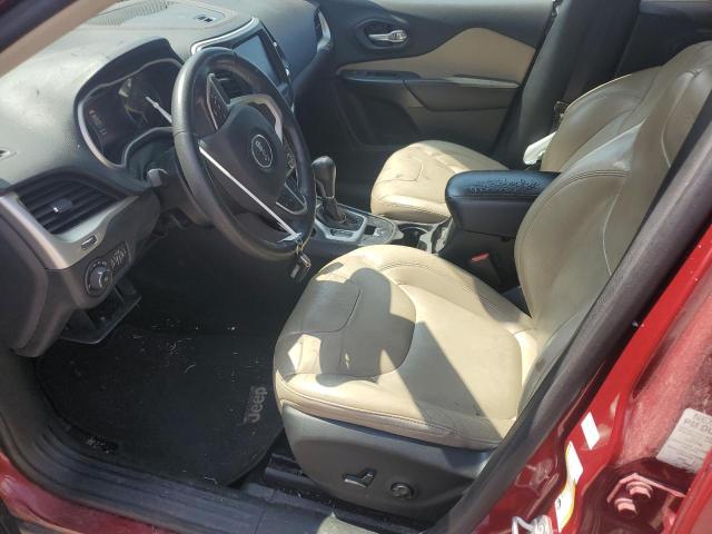 1C4PJLDB2GW164706 - 2016 JEP CHEROKEE LIMITED 红色 照片 7