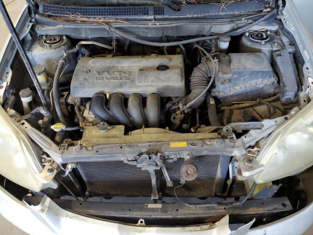 2T1KR32E53C072301 - 2003 TOYOTA COROLLA MA XR SILVER photo 11