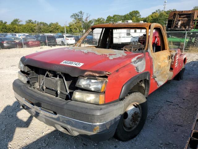 1GBJK341X4E191409 - 2004 CHEVROLET SILVERADO K3500 RED photo 2