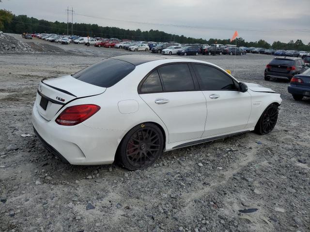 55SWF8HB8HU185164 - 2017 MERCEDES-BENZ C 63 AMG-S WHITE photo 3