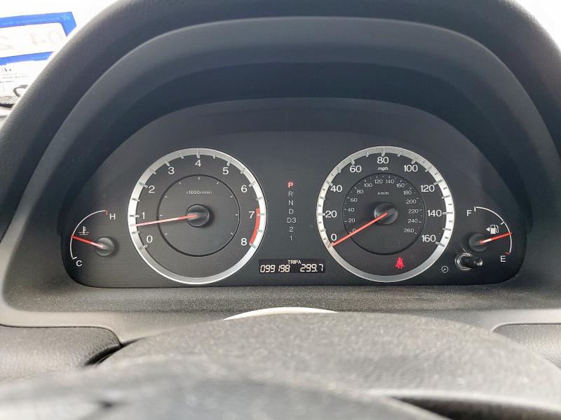 1HGCP36729A018412 - 2009 HONDA ACCORD EX BLACK photo 9