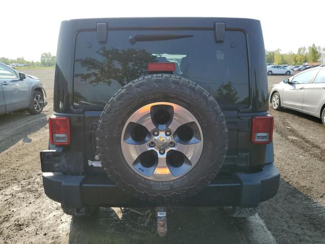 1C4BJWEG1GL262374 - 2016 JEEP WRANGLER U SAHARA შავი ფოტო 6