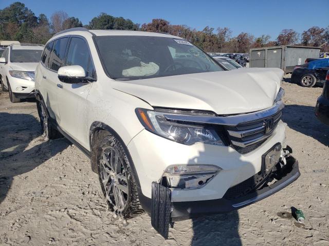 5FNYF6H00JB018011 - 2018 HONDA PILOT ELITE WHITE photo 4