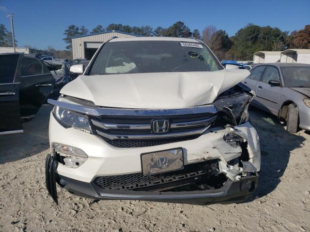 5FNYF6H00JB018011 - 2018 HONDA PILOT ELITE WHITE photo 5