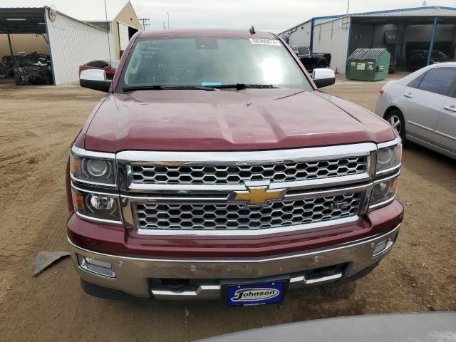 3GCUKSEC8EG460097 - 2014 CHEVROLET SILVERADO K1500 LTZ BURGUNDY photo 5