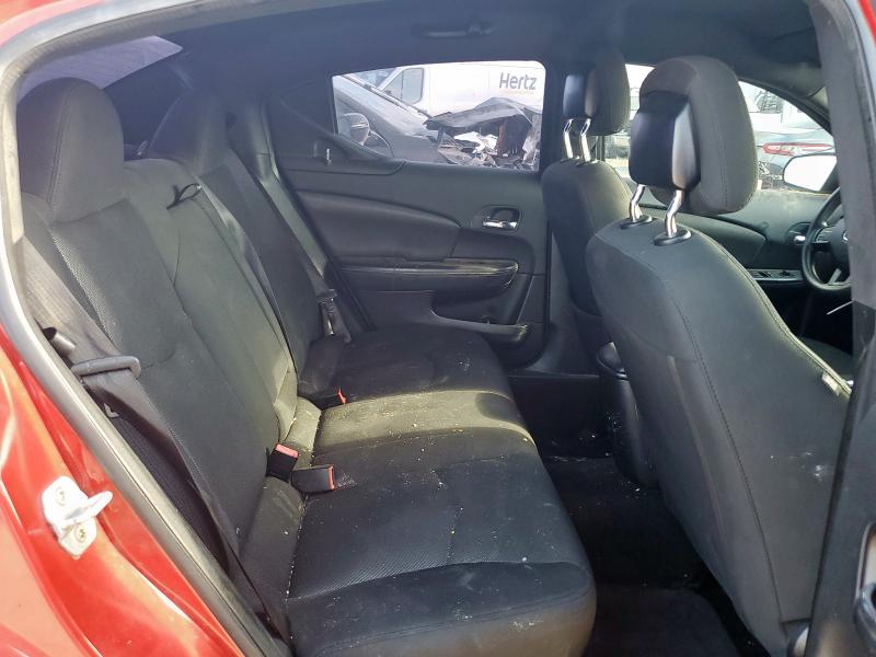 1C3CDZAB0DN689380 - 2013 DODGE AVENGER SE წითელი ფოტო 10