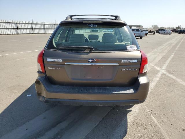 4S4BP61C287300993 - 2008 SUBARU OUTBACK 2.5I GRAY photo 6