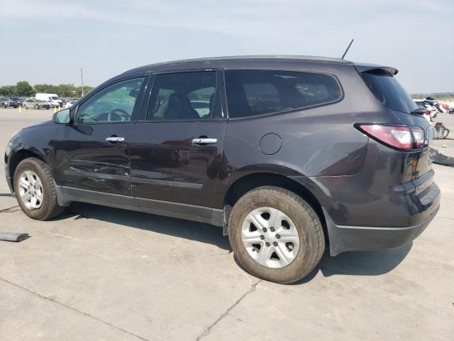 1GNKRFED9HJ332285 - 2017 CHEVROLET TRAVERSE LS GRAY photo 2