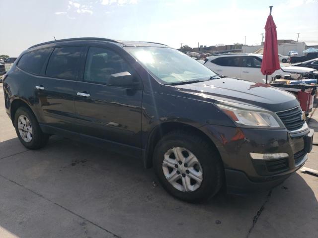 1GNKRFED9HJ332285 - 2017 CHEVROLET TRAVERSE LS GRAY photo 4