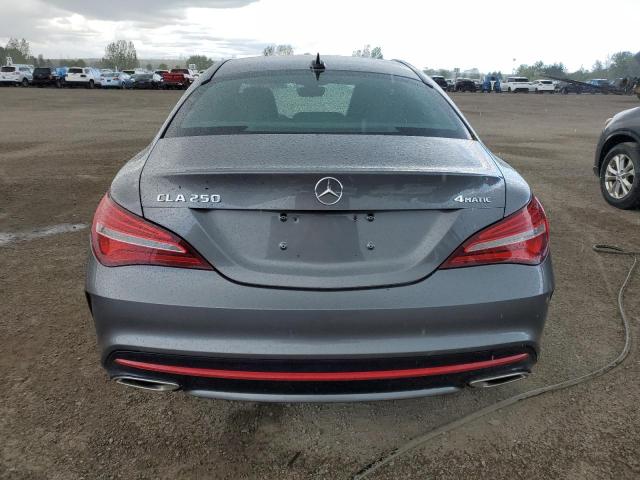 WDDSJ4GB9JN634387 - 2018 MERCEDES-BENZ CLA 250 4MATIC GRAY photo 6