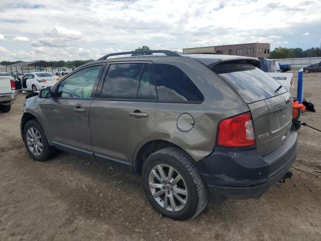2FMDK3JC6CBA19043 - 2012 FORD EDGE SEL BROWN photo 2