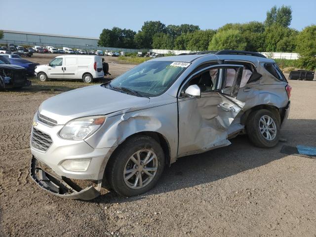 2GNALCEK0H1593440 - 2017 CHEVROLET EQUINOX LT SILVER photo 1