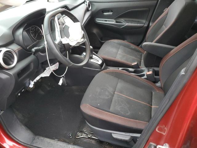 3N1CN8FV5LL837918 - 2020 NISSAN VERSA SR RED photo 7