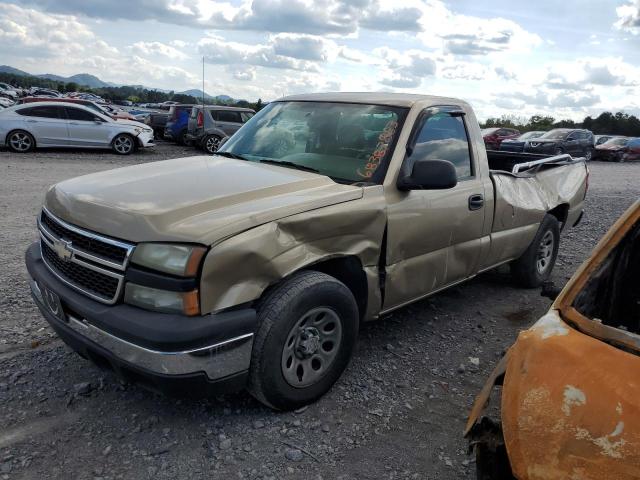 1GCEC14X87Z147893 - 2007 CHEVROLET SILVERADO C1500 CLASSIC GOLD photo 1